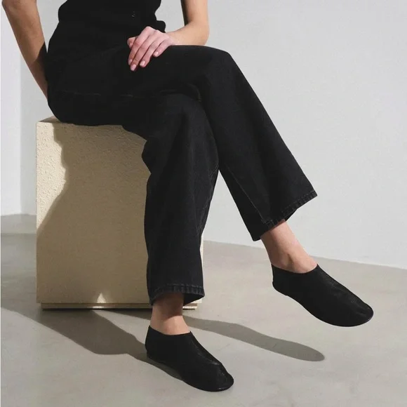 THE ROW Mesh Sock Ballet Flats - Picture 8 of 8